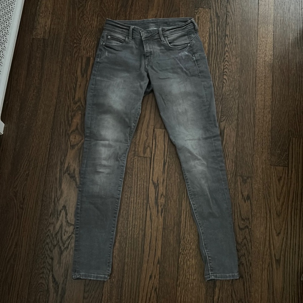 H&M low-rise gray jeggings